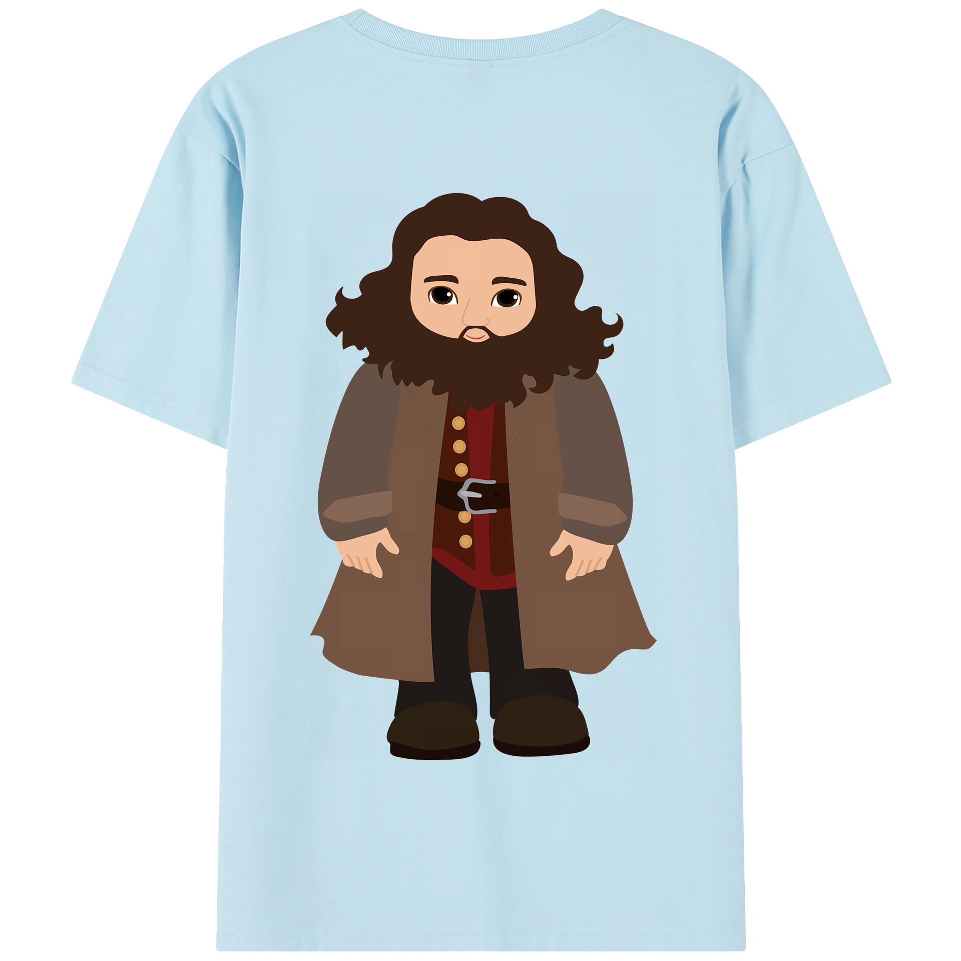 （画像用） Harry Potter ハリー・ポッターシリーズ 綿100％半袖Tシャツ（背面プリント）